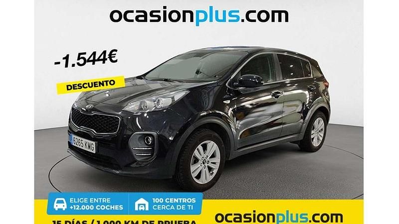 Negro Usado 2018 Kia Sportage SUV | 14.173 € (Buen precio) - Imagen 1/4