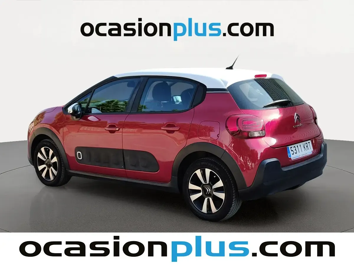 Usado Citroën C3 Feel 82 CV (60 kW) 2018 Rojo Utilitario