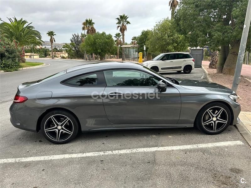 Usado Mercedes 200 AMG line 184 CV (135 kW) 2015 Gris / plata Coupe