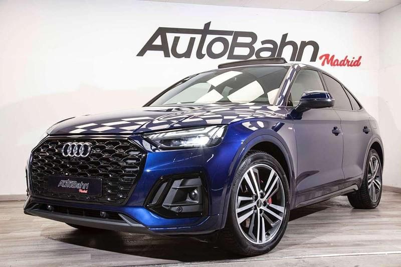 Usado Audi Q5 S-Line 367 CV (269 kW) 2021 Azul SUV