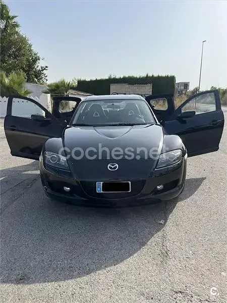 Usado Mazda RX8 231 CV (169 kW) 2005 Negro Coupe