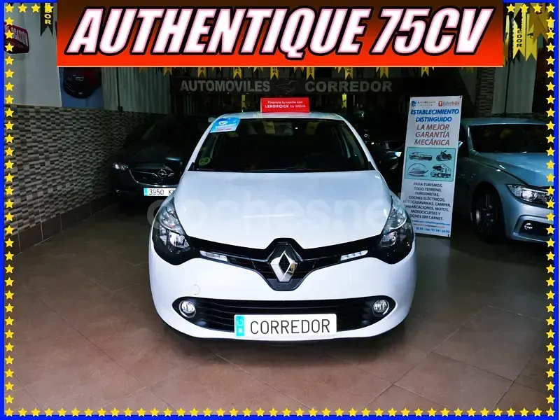 Usado Renault Clio IV Authentique 75 CV (55 kW) 2015 Blanco Berlina