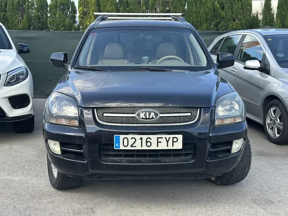 Usado Kia Sportage Active 140 CV (102 kW) 2007 Negro metalico SUV