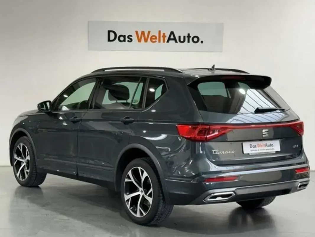 Usado Seat Tarraco 4Drive 200 CV (147 kW) 2022 Verde SUV