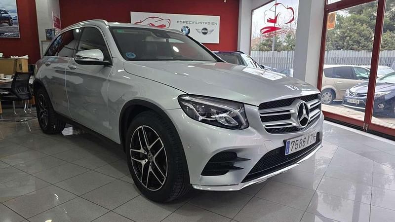 Gris Usado 2019 Mercedes GLC220 SUV | 32.990 € (Super precio) - Imagen 1/3