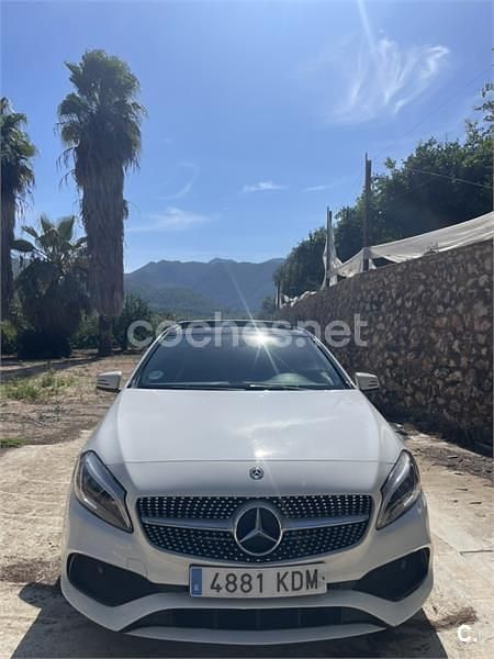 Blanco Usado 2017 Mercedes A200 AMG line Berlina | 18.000 € (Precio justo) - Imagen 1/4