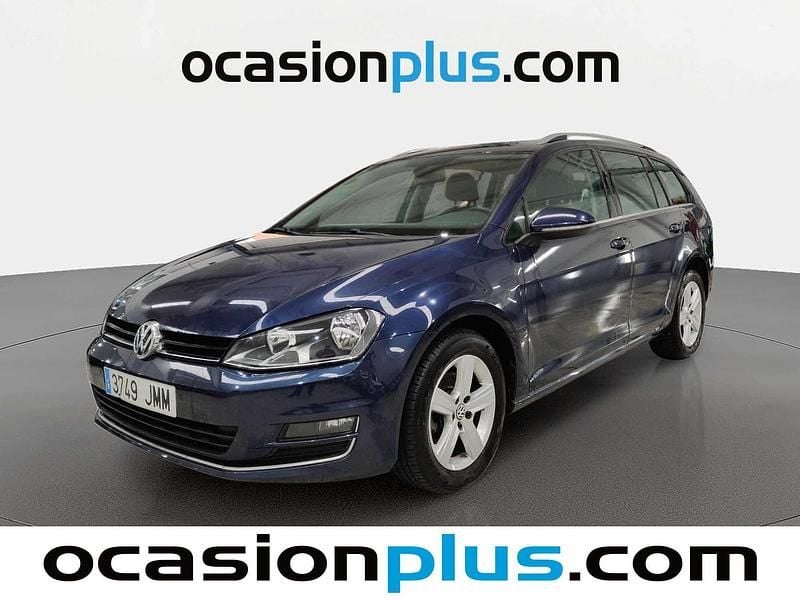 Azul Usado 2016 VW Golf VII Sportline Familiar | 8565 € (Buen precio) - Imagen 1/4