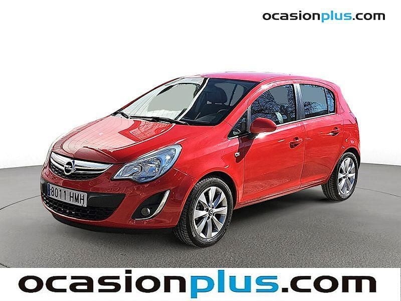 Rojo Usado 2012 Opel Corsa Selective Utilitario | 7450 € (Precio justo) - Imagen 1/4