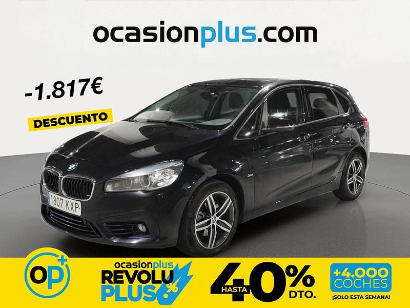 Usado BMW 218 Active Tourer 150 CV (110 kW) 2019 Negro Monovolumen