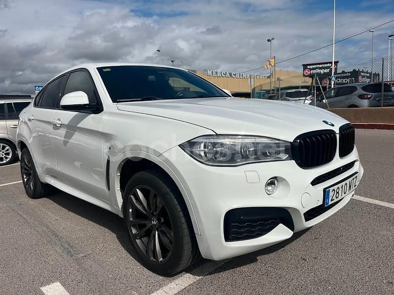 Blanco Usado 2016 BMW X6 M Sport SUV | 34.950 € (Precio justo) - Imagen 1/4