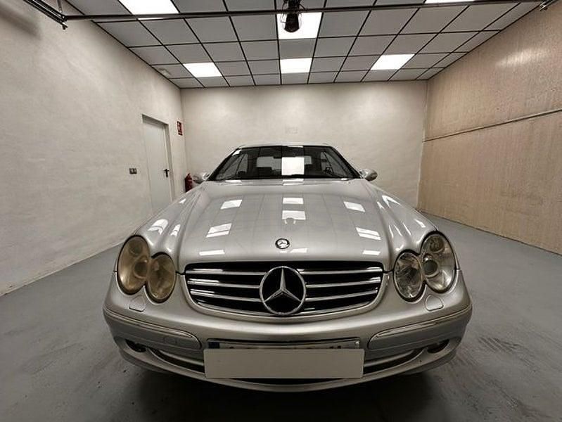 Usado Mercedes CLK500 Elegance 306 CV (225 kW) 2003 Gris / plata Coupe