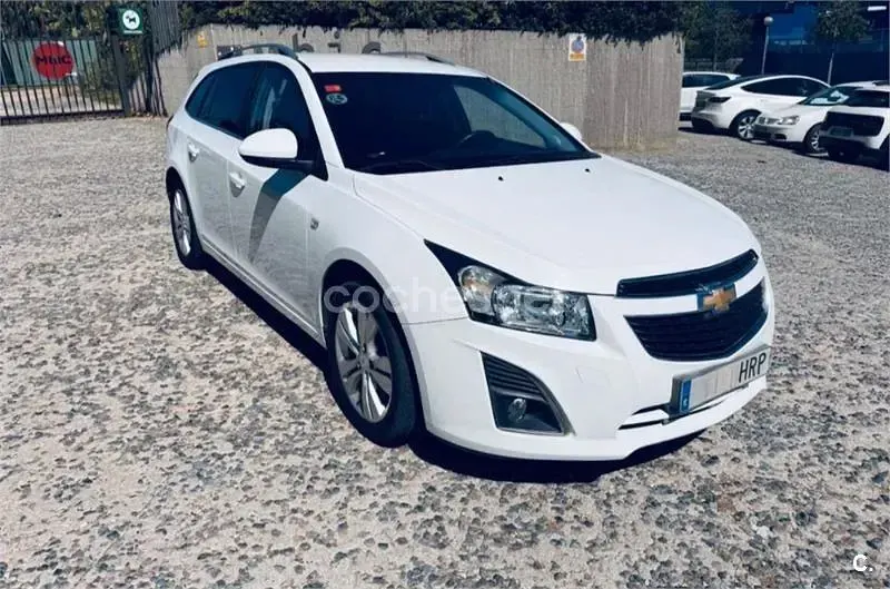 Usado Chevrolet Cruze LTZ 163 CV (119 kW) 2013 Blanco Familiar