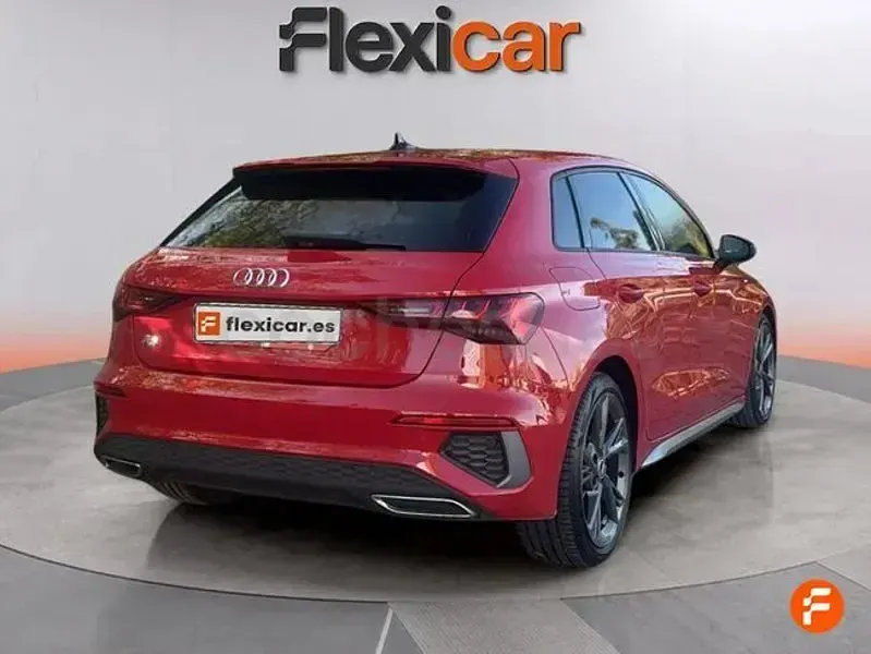 Usado Audi A3 S-Line 150 CV (110 kW) 2020 Rojo Berlina