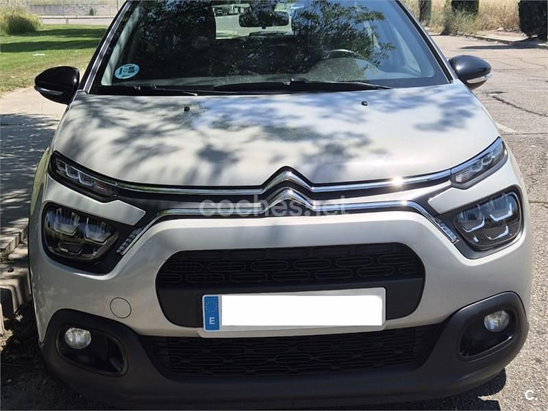 Beige Usado 2021 Citroën C3 Feel Berlina | 9500 € (Super precio) - Imagen 1/4