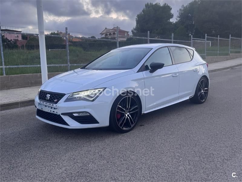 Blanco Usado 2017 Cupra Leon Berlina | 24.990 € (Precio justo) - Imagen 1/4