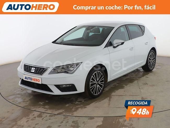 Blanco Usado 2019 Seat Leon Berlina | 18.299 € (Precio justo) - Imagen 1/3
