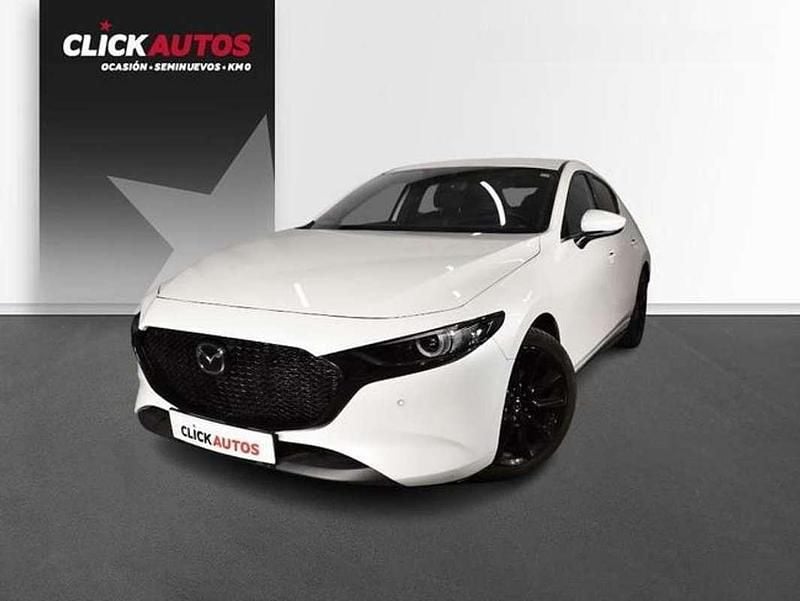 Blanco Usado 2023 Mazda 3 Berlina | 21.600 € (Precio justo) - Imagen 1/4