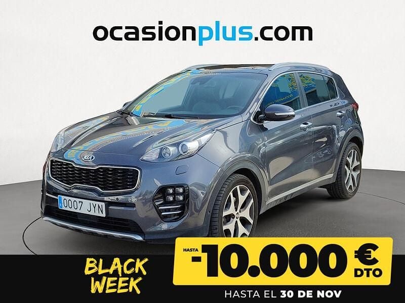 Gris Usado 2017 Kia Sportage GT-Line SUV | 16.990 € (Precio justo) - Imagen 1/4