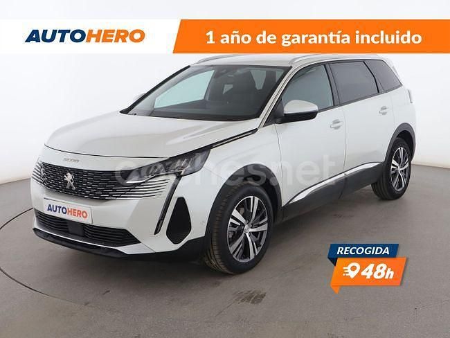 Blanco Usado 2021 Peugeot 5008 Allure Monovolumen | 23.599 € (Precio justo) - Imagen 1/3