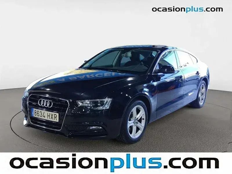 Negro Usado 2014 Audi A5 Sportback Advanced Berlina | 16.590 € (Buen precio) - Imagen 1/4