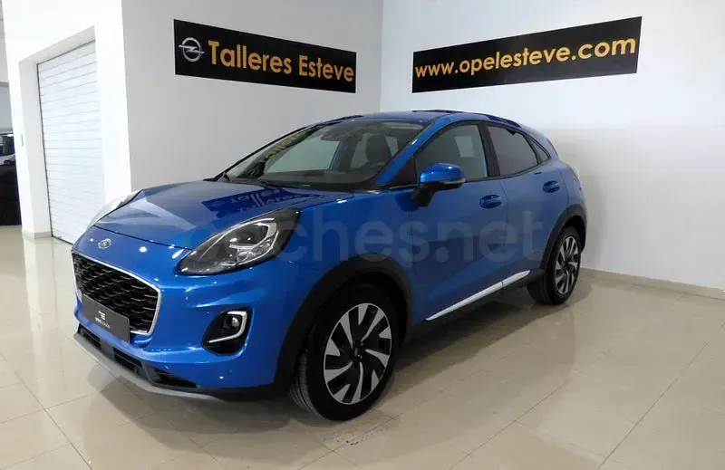 Usado Ford Puma Titanium 125 CV (91 kW) 2024 Azul SUV