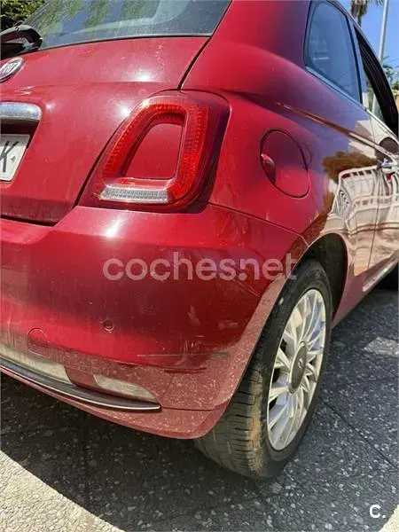 Occasion Fiat 500 Lounge 69 PK (50 kW) 2020 Rood Sedan