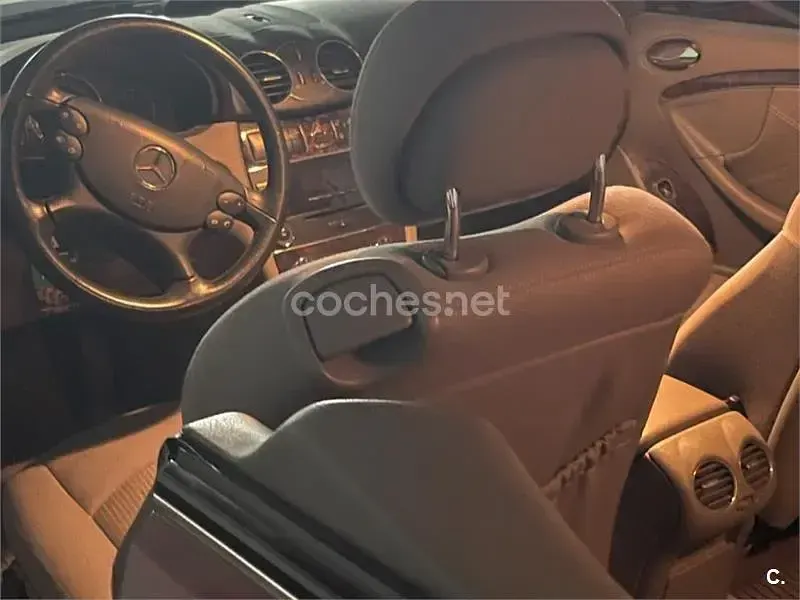 Usado Mercedes CLK200 Elegance 163 CV (119 kW) 2006 Granate Coupe