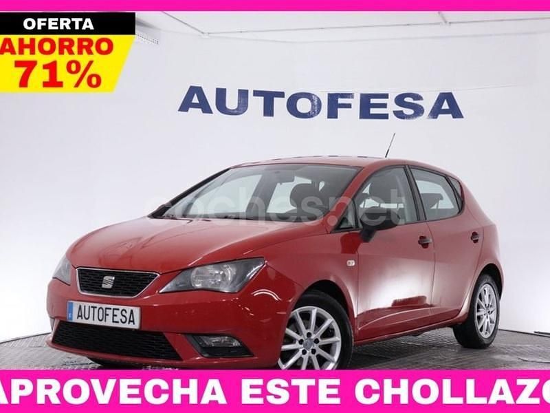 Rojo Usado 2013 Seat Ibiza Style Berlina | 5800 € (Precio justo) - Imagen 1/4