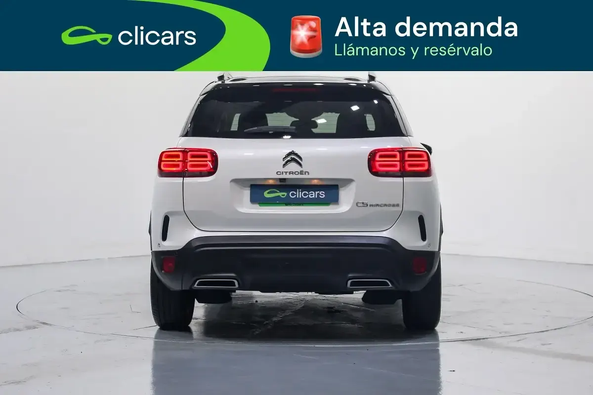 Usado Citroën C5 Aircross Shine 131 CV (96 kW) 2020 Blanco SUV