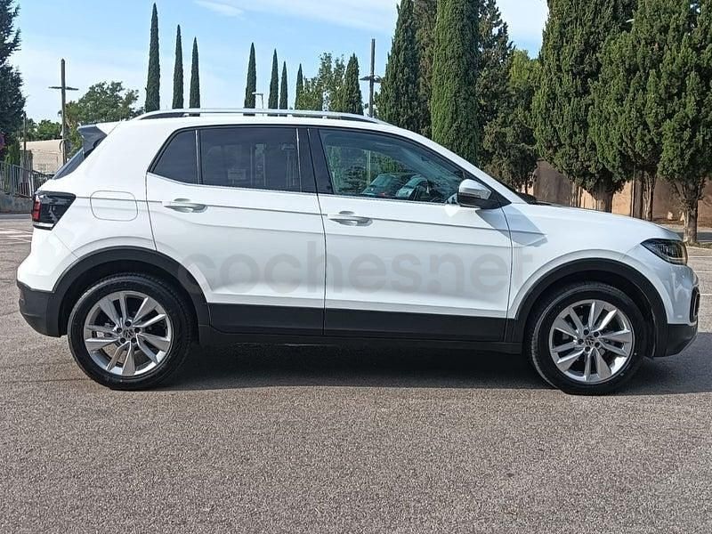 Usado VW T-Cross Sportline 110 CV (80 kW) 2021 Blanco SUV