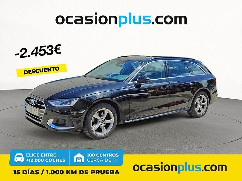 Negro Usado 2021 Audi A4 Advanced Plus Familiar | 25.490 € (Precio justo) - Imagen 1/4