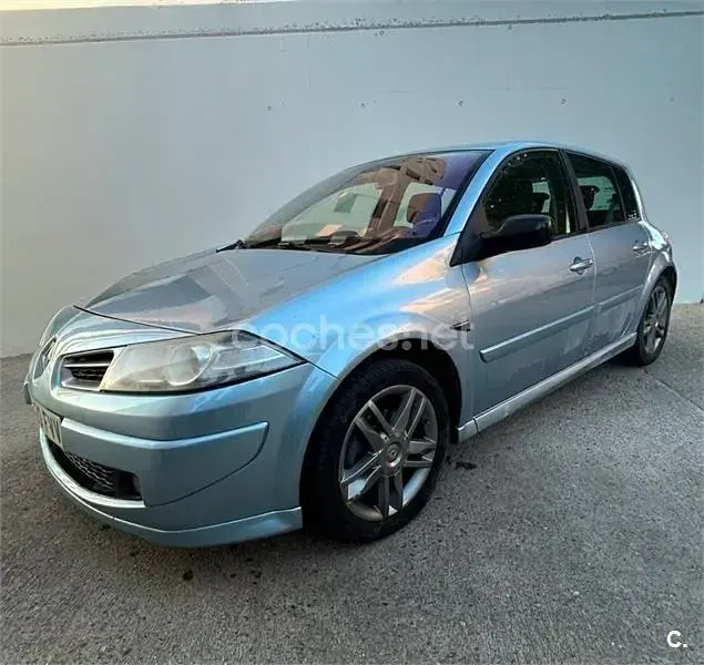 Usado Renault Mégane II GT 150 CV (110 kW) 2007 Azul Berlina