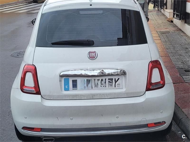 Usado Fiat 500 Lounge 69 CV (50 kW) 2018 Blanco Berlina