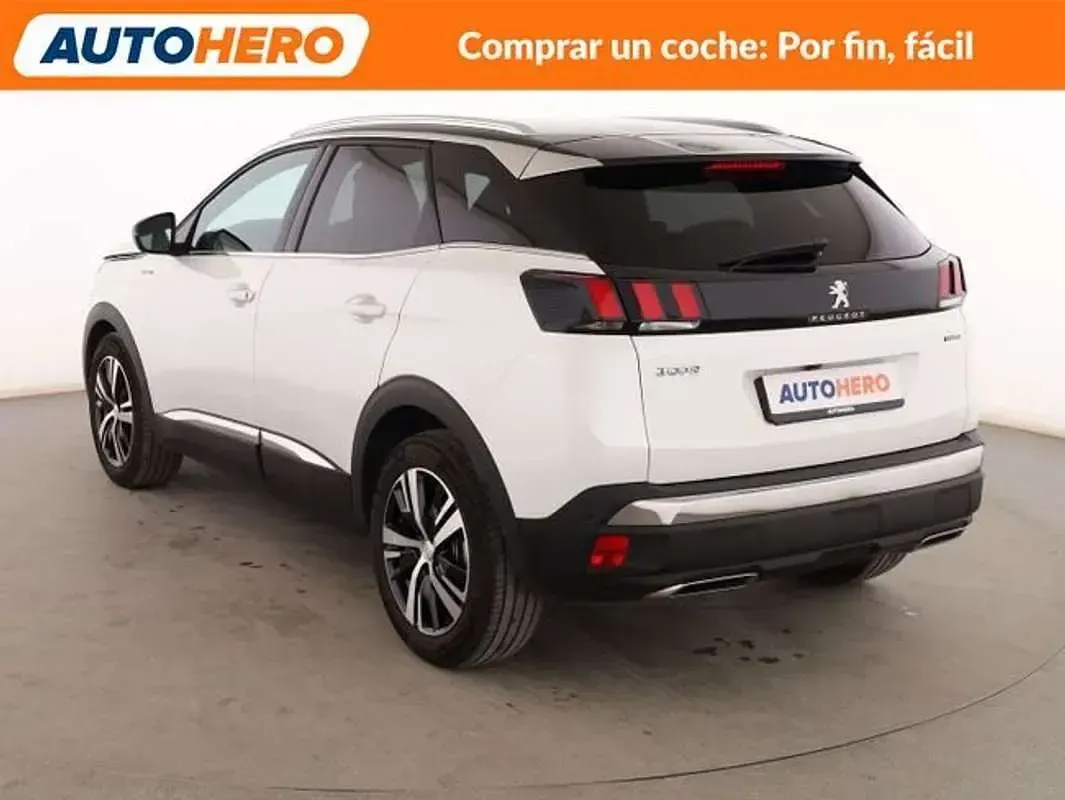 Usado Peugeot 3008 GT-line 131 CV (96 kW) 2020 Blanco SUV