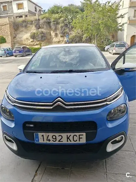 Usado Citroën C3 PureTech 82 CV (60 kW) 2017 Azul Berlina