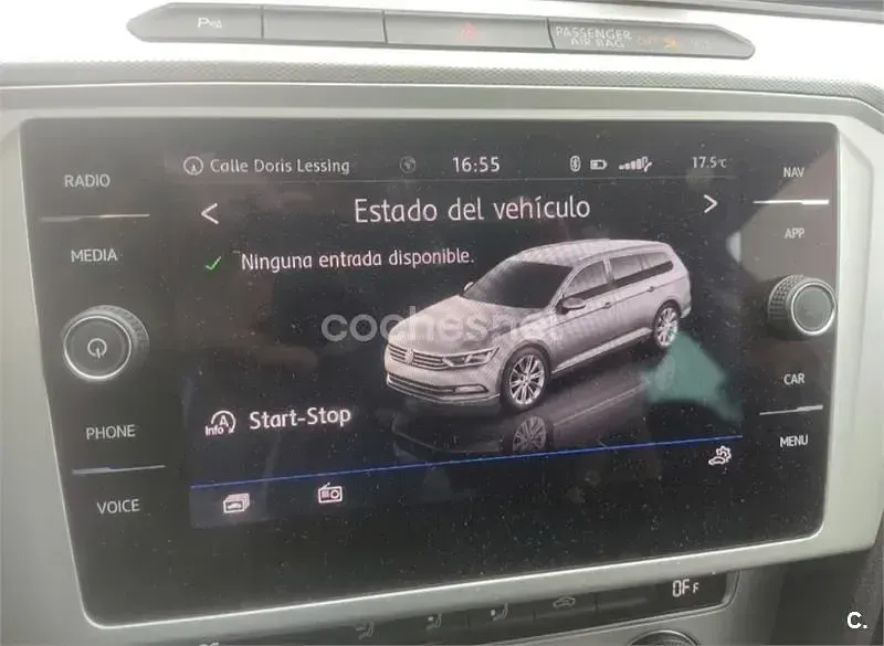 Usado VW Passat Advance 150 CV (110 kW) 2018 Gris / plata Familiar
