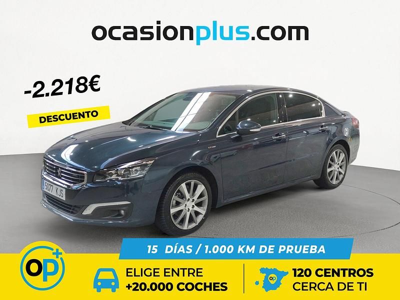 Azul Usado 2018 Peugeot 508 GT-line Berlina | 12.990 € (Super precio) - Imagen 1/4