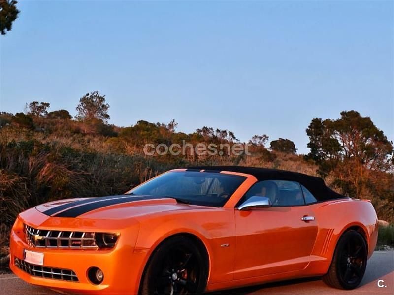 Usado Chevrolet Camaro 432 CV (317 kW) 2011 Naranja Descapotable