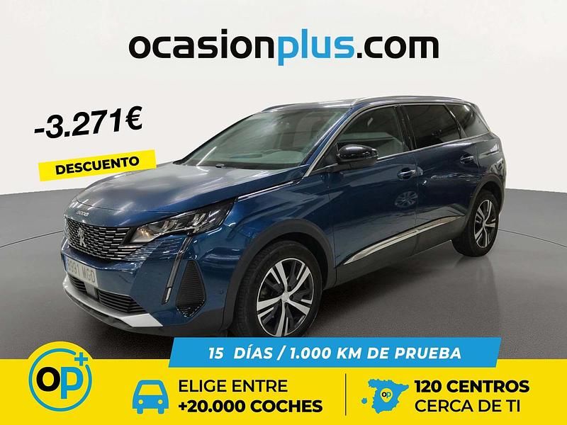 Usado Peugeot 5008 Allure 130 CV (95 kW) 2023 Azul SUV