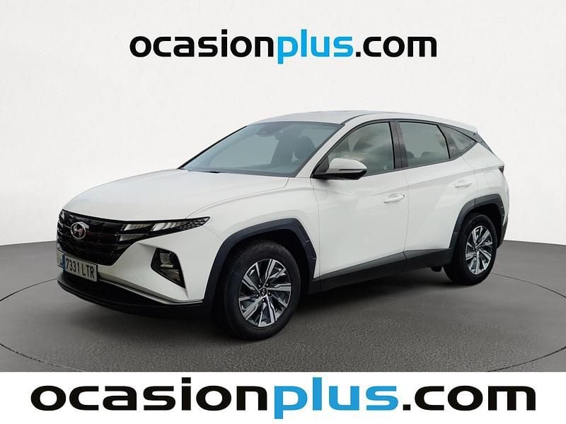 Blanco Usado 2021 Hyundai Tucson SUV | 18.264 € (Buen precio) - Imagen 1/4