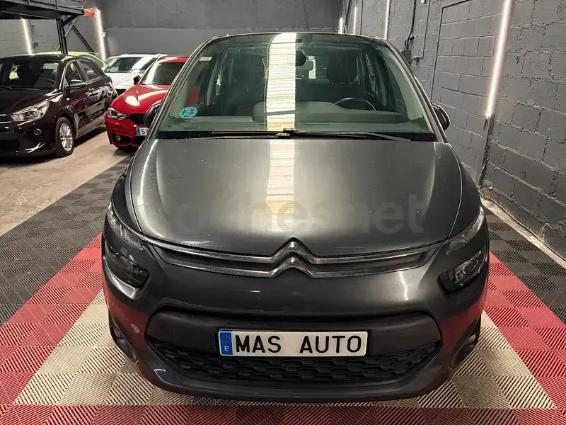 Usado Citroën C4 Picasso Attraction 130 CV (95 kW) 2015 Gris / plata Monovolumen
