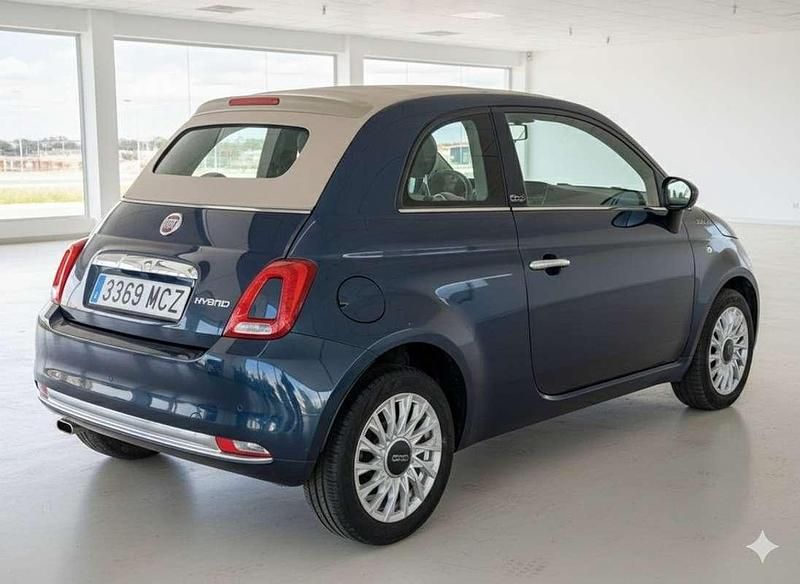 Usado Fiat 500C Dolcevita 69 CV (50 kW) 2023 Azul Descapotable
