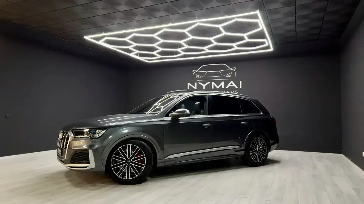 Begagnad Audi Q7 Premium 435 HK (319 kW) 2020 Grå SUV
