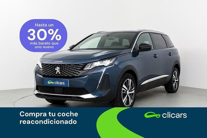 Verde Usado 2024 Peugeot 5008 Allure Monovolumen | 23.990 € (Precio justo) - Imagen 1/4