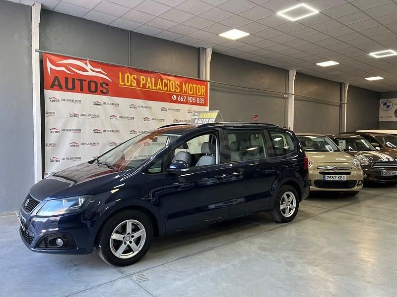 Usado Seat Alhambra Reference 150 CV (110 kW) 2016 Azul Monovolumen