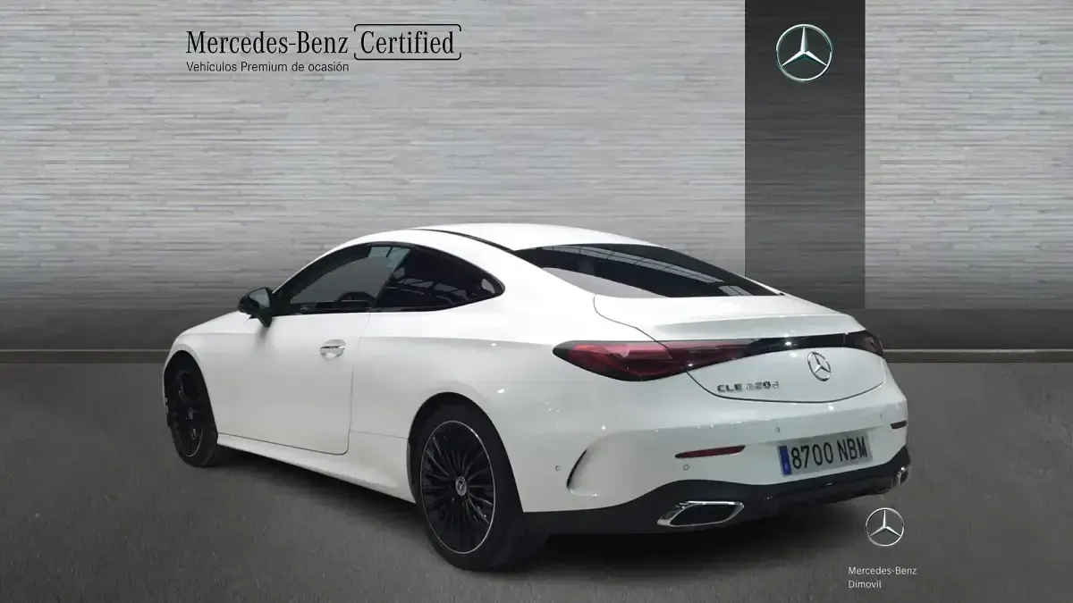 Usado Mercedes CLE220 197 CV (144 kW) 2024 Blanco polar Coupe
