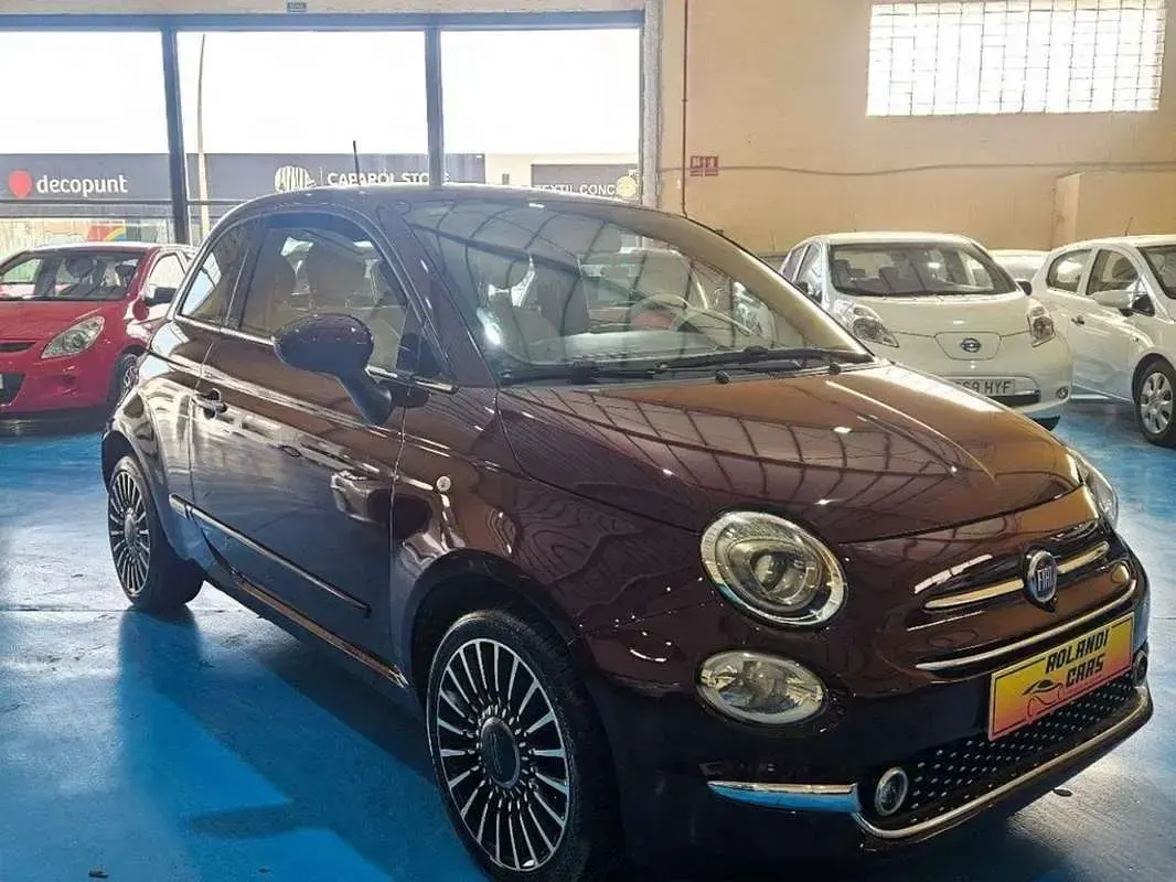 Usado Fiat 500 Lounge 69 CV (50 kW) 2017 Gris Utilitario