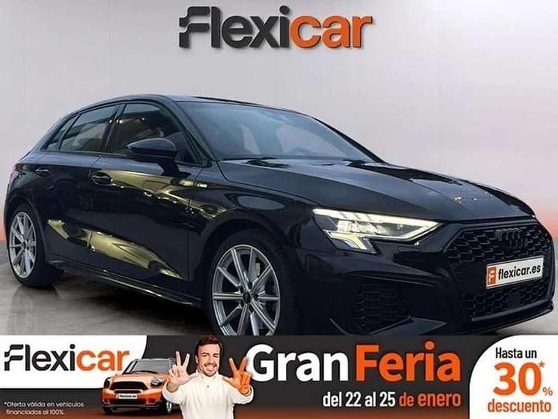 Negro Usado 2021 Audi A3 Sportback Utilitario | 23.290 € (Precio justo) - Imagen 1/4