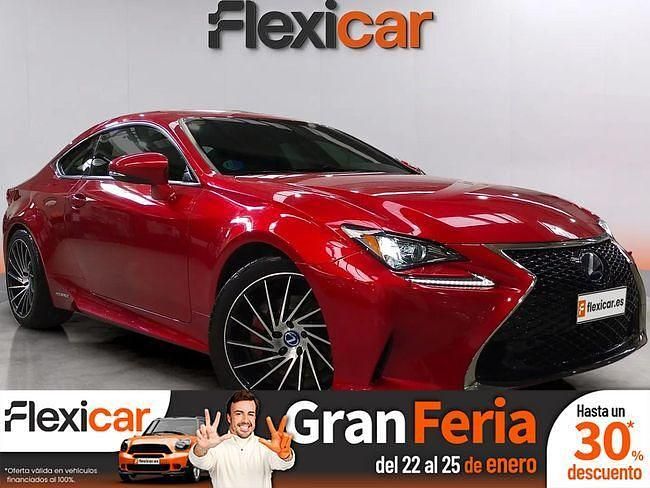 Rojo Usado 2016 Lexus RC300h Luxury Line Coupe | 25.490 € (Precio justo) - Imagen 1/4