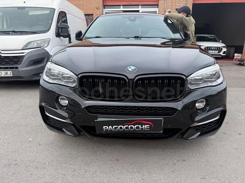 Usado BMW X6 M50 381 CV (280 kW) 2016 Negro SUV